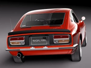 Datsun 240Z 1969-1978 3D Model