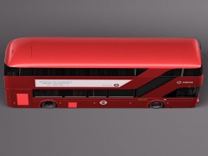 London Bus LT2 LT61 BHT Arriva Modelo 3D
