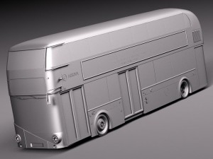 London Bus LT2 LT61 BHT Arriva Modelo 3D