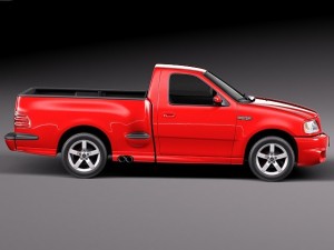 F-150 Lightning 1999-2004 3D मॉडल