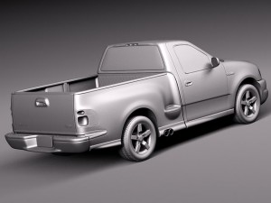F-150 Lightning 1999-2004 3D मॉडल
