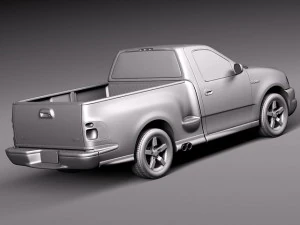 F-150 Lightning 1999-2004 3D Model