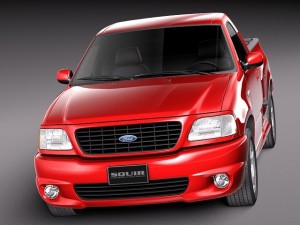 F-150 Lightning 1999-2004 3D मॉडल