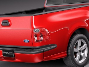 F-150 Lightning 1999-2004 3D मॉडल