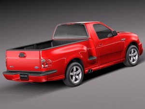 F-150 Lightning 1999-2004 3D मॉडल