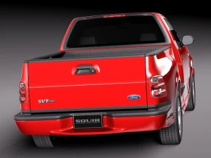 F-150 Lightning 1999-2004 3D Model