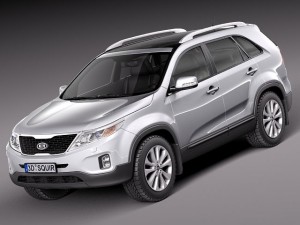 Kia Sorento 2014 Modelo 3D