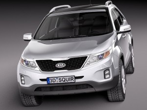 Kia Sorento 2014 3D Model