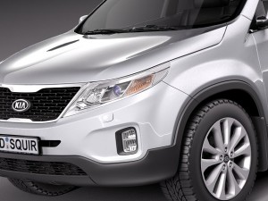 Kia Sorento 2014 3D Model