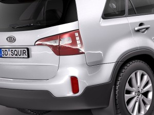 Kia Sorento 2014 3D Model