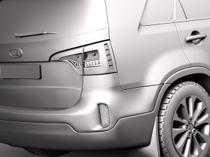 Kia Sorento 2014 3D Model
