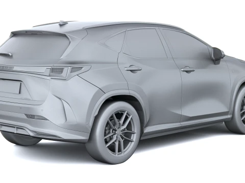 Lexus NX F-Sport 2027 3D Модель