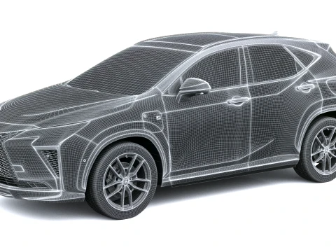 Lexus NX F-Sport 2027 3D Модель