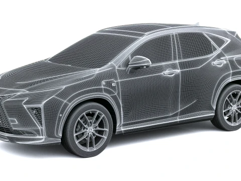 Lexus NX F-Sport 2027 3D Модель