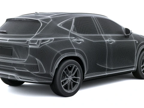 Lexus NX F-Sport 2027 3D Модель