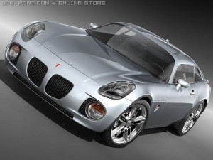 Pontiac Solstice Coupe 2009 3D 模型