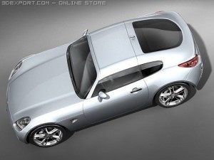 Pontiac Solstice Coupe 2009 3D 模型