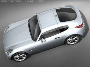 Pontiac Solstice Coupe 2009 3D Model