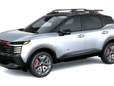 Nissan Kicks Rock Creek 2027 3D Model