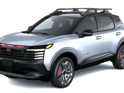 Nissan Kicks Rock Creek 2027 3D Model