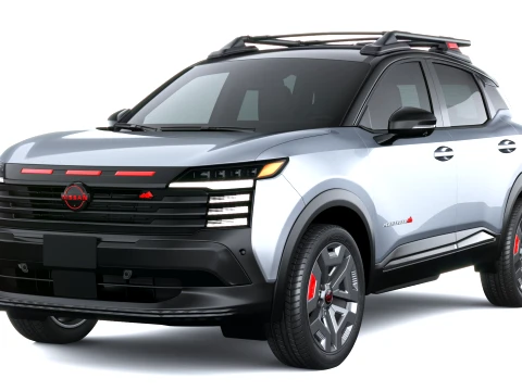 Nissan Kicks Rock Creek 2027 3D Model