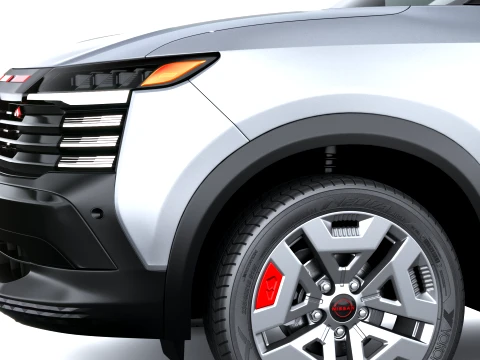 Nissan Kicks Rock Creek 2027 3D Model