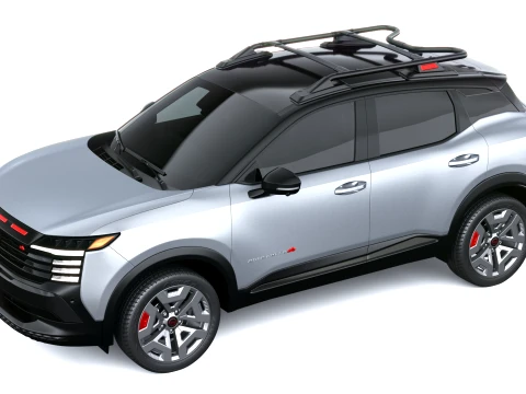 Nissan Kicks Rock Creek 2027 3D Model
