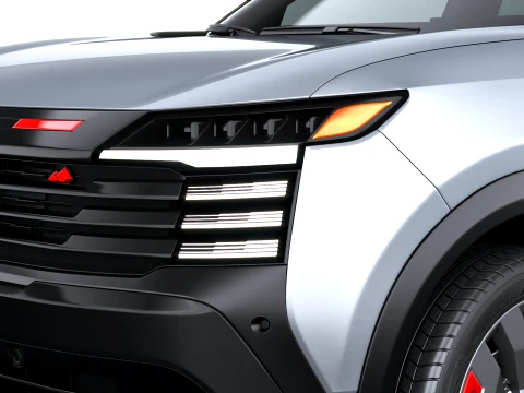 Nissan Kicks Rock Creek 2027 3D Model
