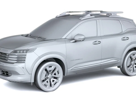 Nissan Kicks Rock Creek 2027 3D Model