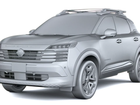 Nissan Kicks Rock Creek 2027 3D Model