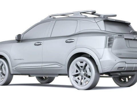 Nissan Kicks Rock Creek 2027 3D Model