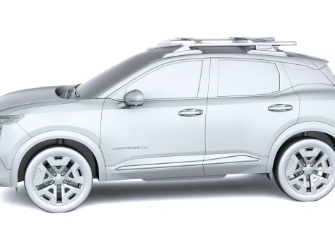 Nissan Kicks Rock Creek 2027 3D Model