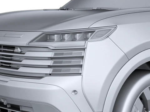 Nissan Kicks Rock Creek 2027 3D Model