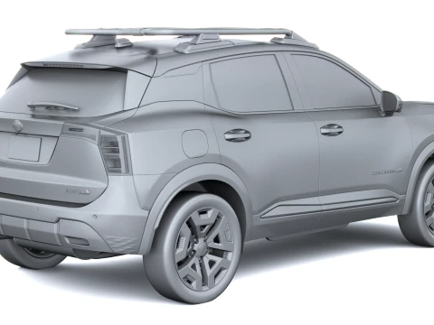 Nissan Kicks Rock Creek 2027 3D Model