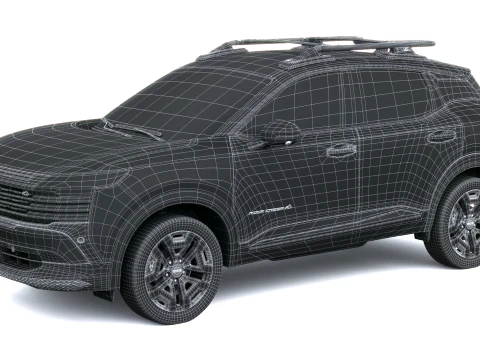 Nissan Kicks Rock Creek 2027 3D Model