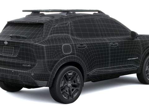 Nissan Kicks Rock Creek 2027 3D Model