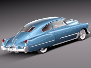 Cadillac 1949 Sedanette Series 62 Coupe Modelo 3D