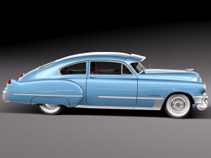Cadillac 1949 Sedanette Series 62 Coupe Modelo 3D