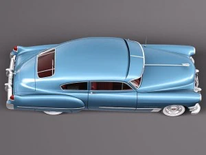 Cadillac 1949 Sedanette Series 62 Coupe 3D Model