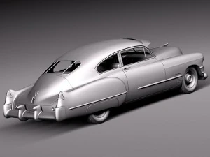 Cadillac 1949 Sedanette Series 62 Coupe 3D Model