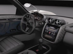 Pagani Zonda F 2005 3D Model