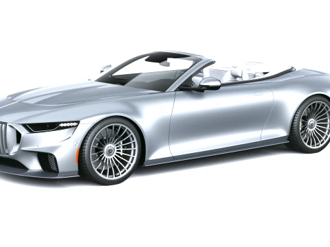 Brabus Bodo Cabriolet 2027 3D Model
