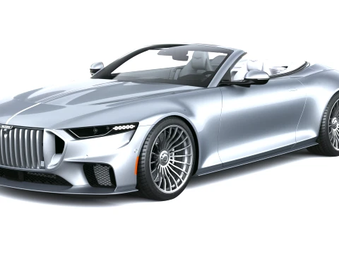Brabus Bodo Cabriolet 2027 3D Model