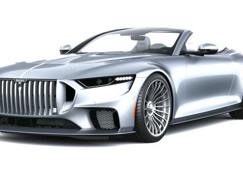 Brabus Bodo Cabriolet 2027 3D Model