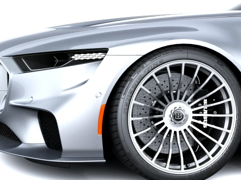 Brabus Bodo Cabriolet 2027 3D Model