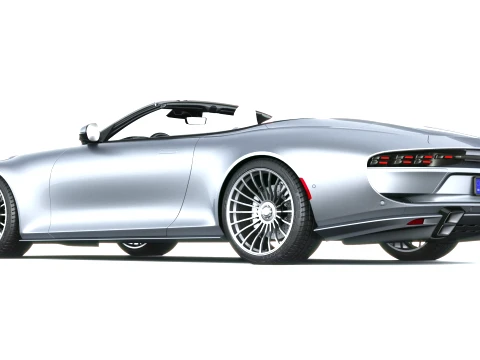 Brabus Bodo Cabriolet 2027 3D Model
