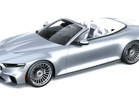 Brabus Bodo Cabriolet 2027 3D Model
