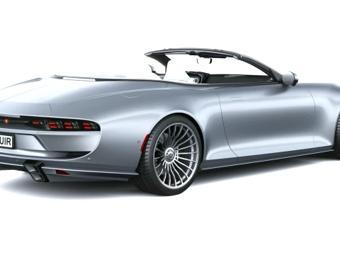 Brabus Bodo Cabriolet 2027 3D Model
