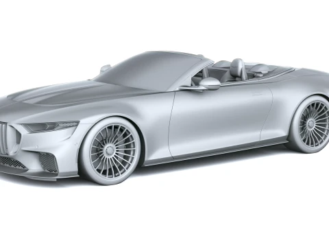 Brabus Bodo Cabriolet 2027 3D Model