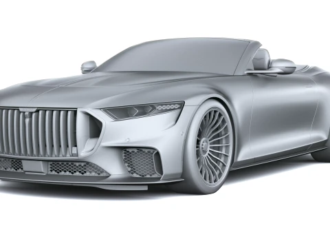 Brabus Bodo Cabriolet 2027 3D Model